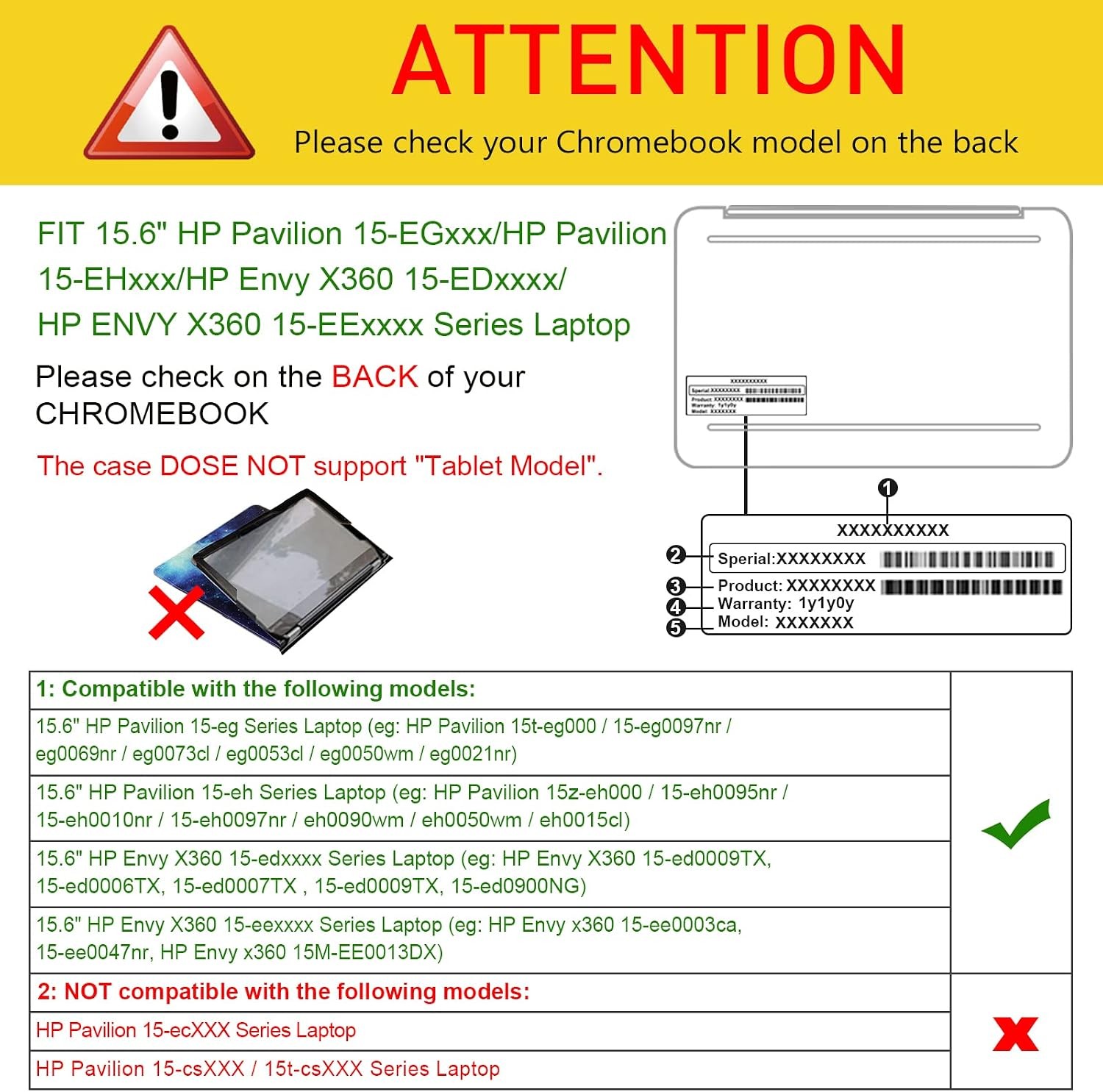 15.6″ HP Pavilion 15-EGxxx 15t-eg000 / HP Pavilion 15-EHxxx 15z-eh000 Sleeve Cas