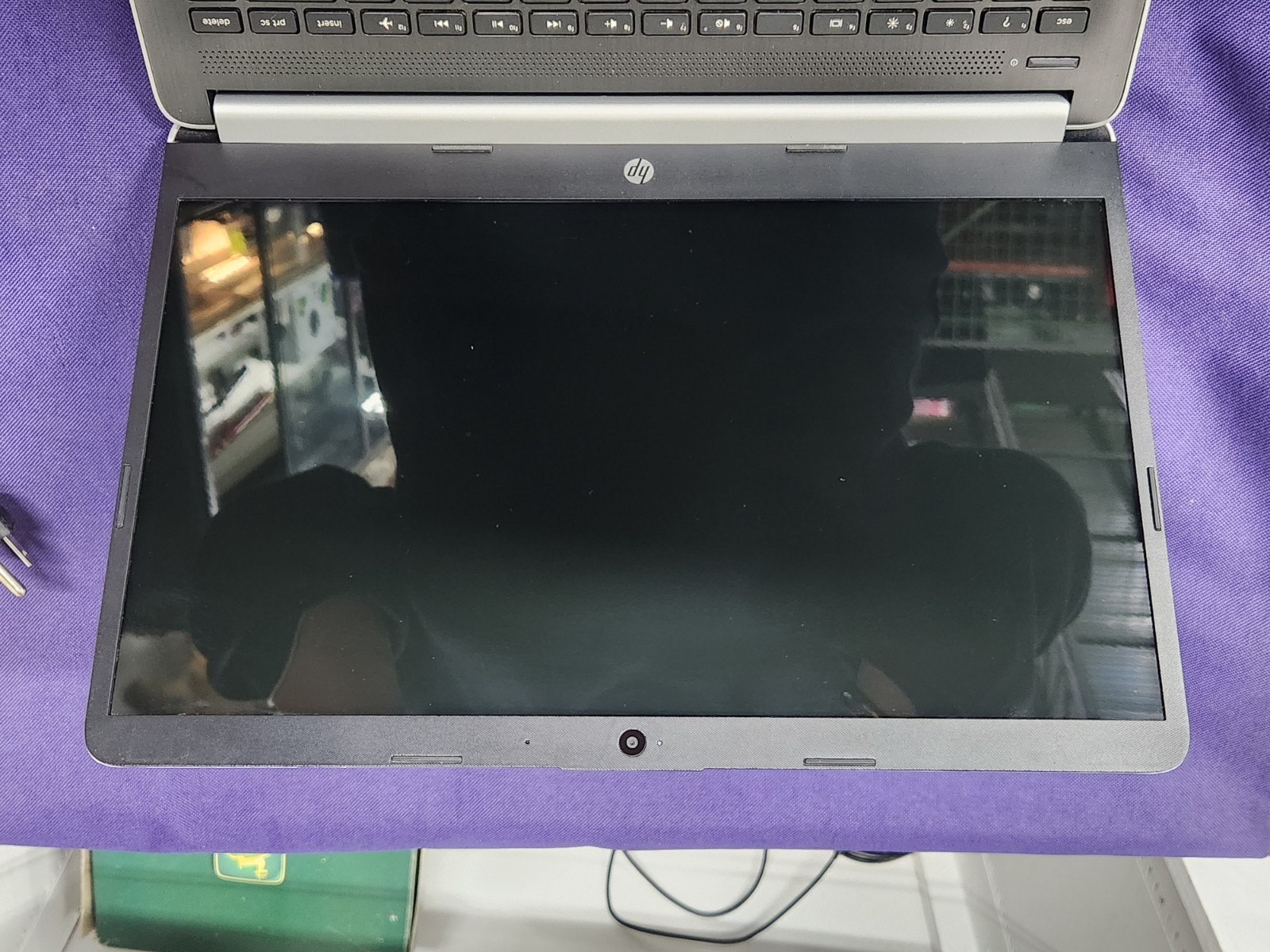 HP Laptop Model 14-dk0028wm Tested! Good Condition! BAD BATTERY! WON’T CHARGE