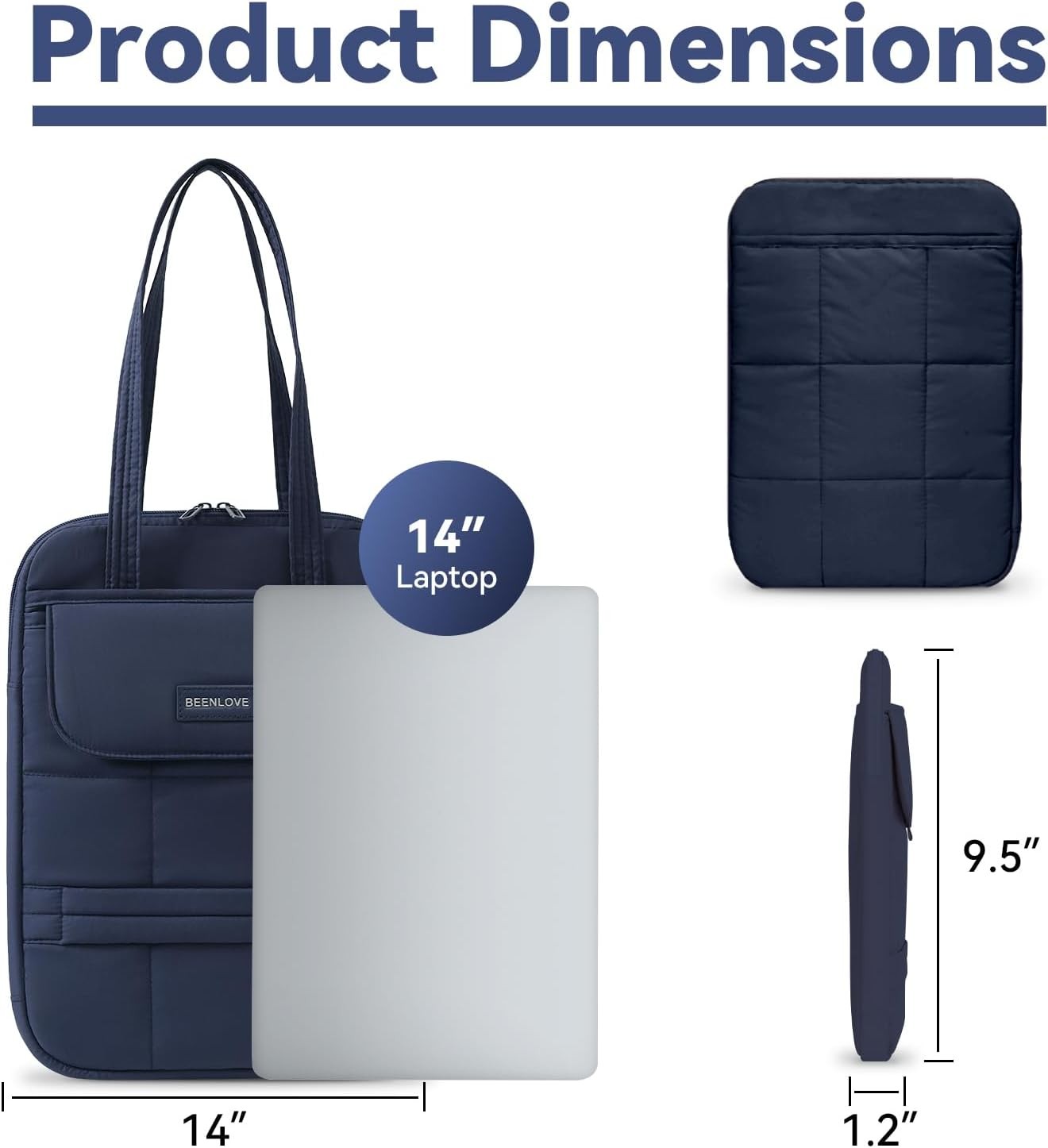 Puffy Laptop Sleeve for MacBook Pro/Air M4/M3/M2/M1 (2024-2019), iPad Pro/Air/Mi