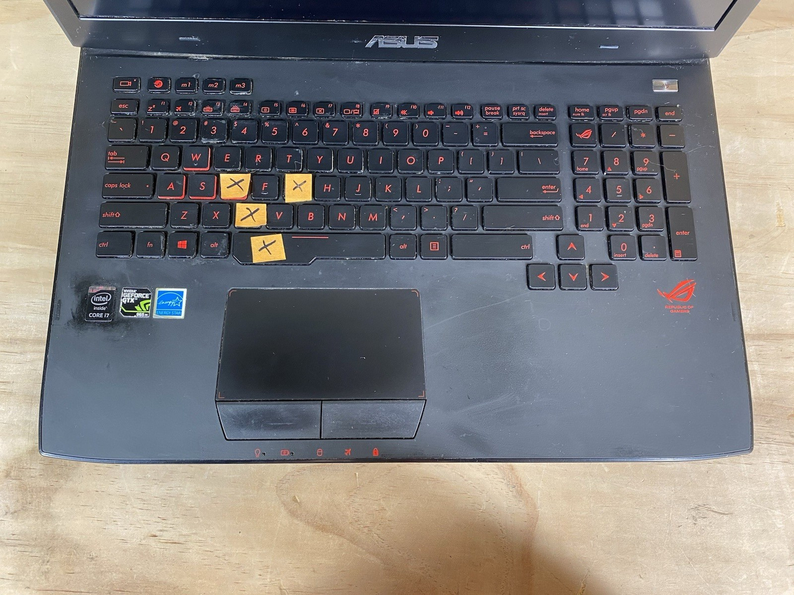 Asus ROG G750J 17.3″ Gaming Laptop, i7-4700HQ,/16 Gb GeForce GTX 965M, 500Gb SSD
