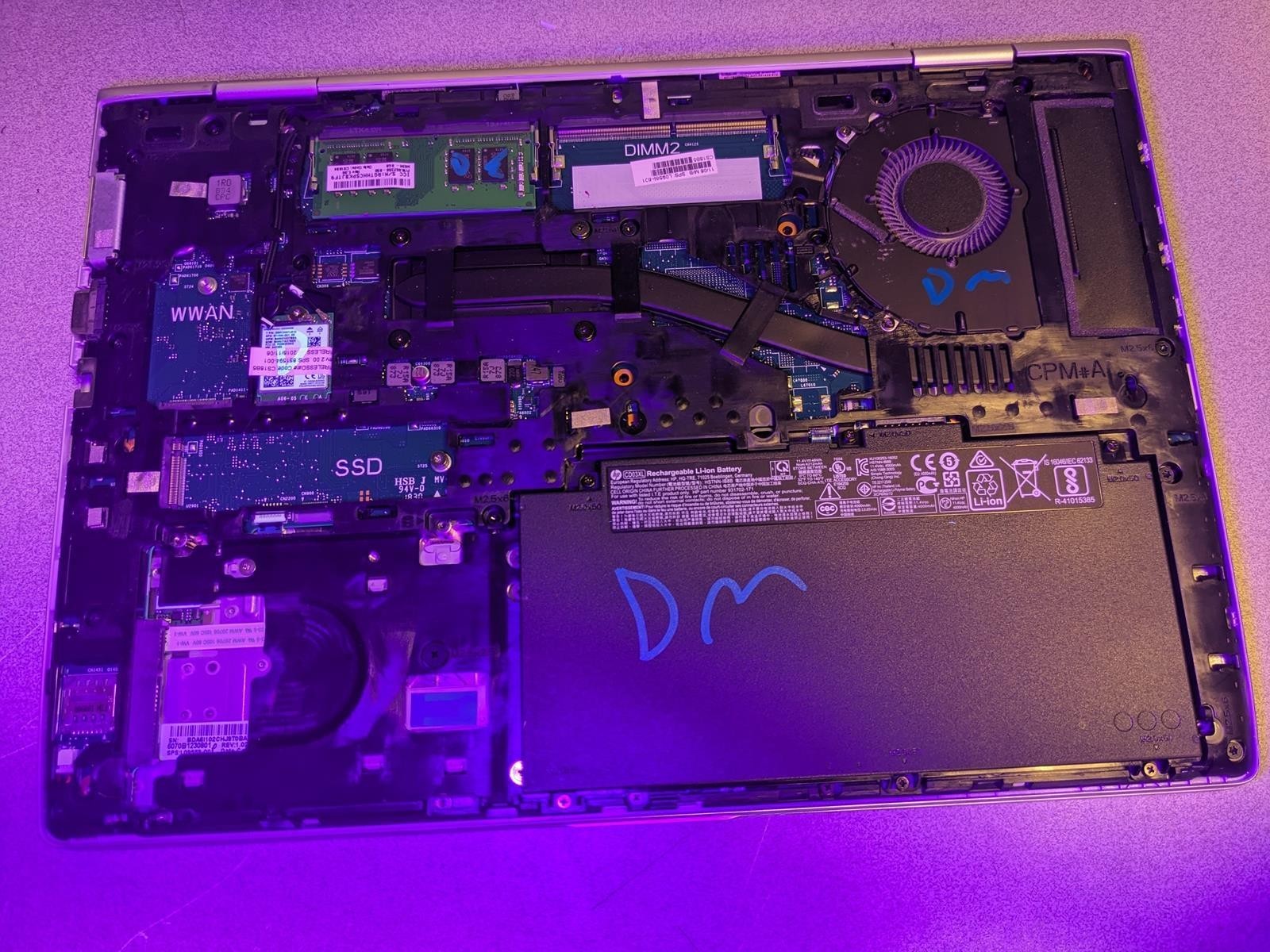 HP PROBOOK 640 G4 i5-8350U @ 1.70GHz, 8GB RAM, NO HDD/OS