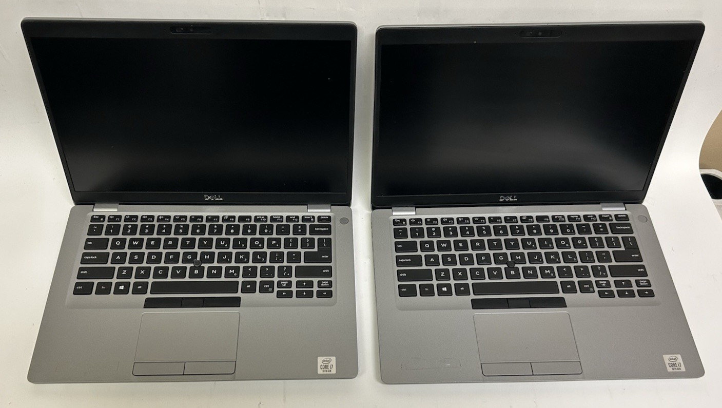 LOT OF 5 Dell Latitude 5410 14″ Laptop Intel i7-10610U @1.8GHz – NO RAM – NO SSD