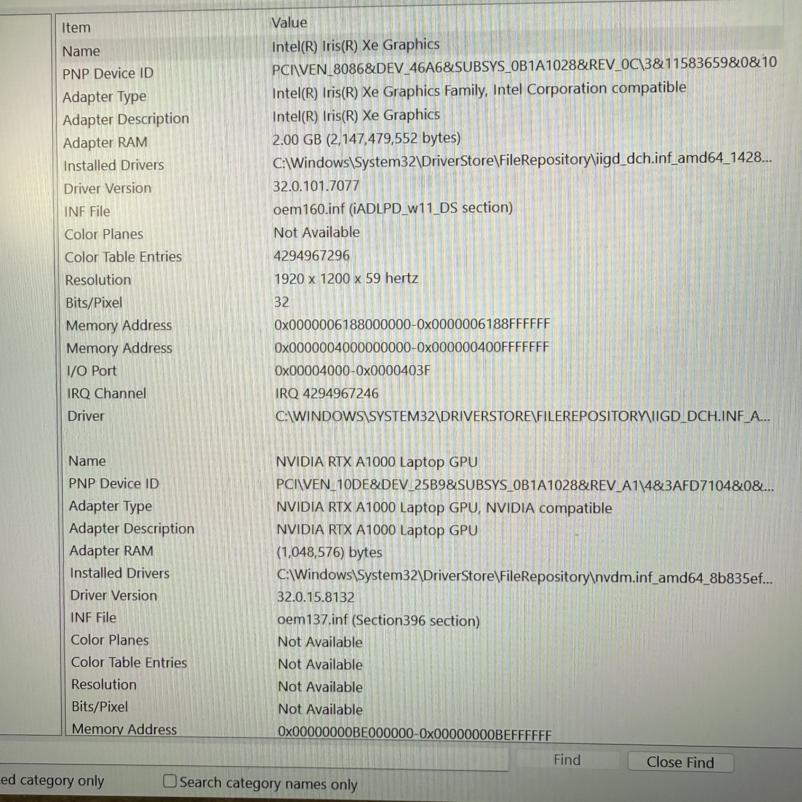 Dell Precision 5570 15.6″ Intel i7-12700H 32GB 1TB NVIDIA RTX A1000 Laptop #H459