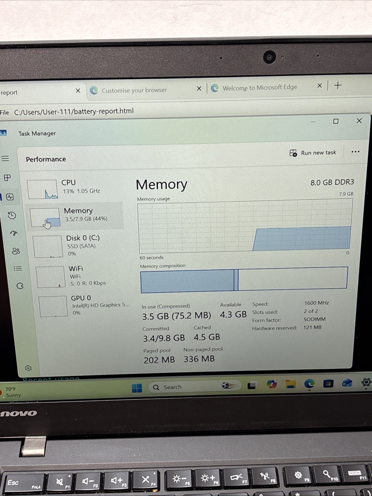 Lenovo ThinkPad T450s 14″ i5-5200U, 256GB SSD, 8GB RAM, FP Reader, Win 11 *NICE*