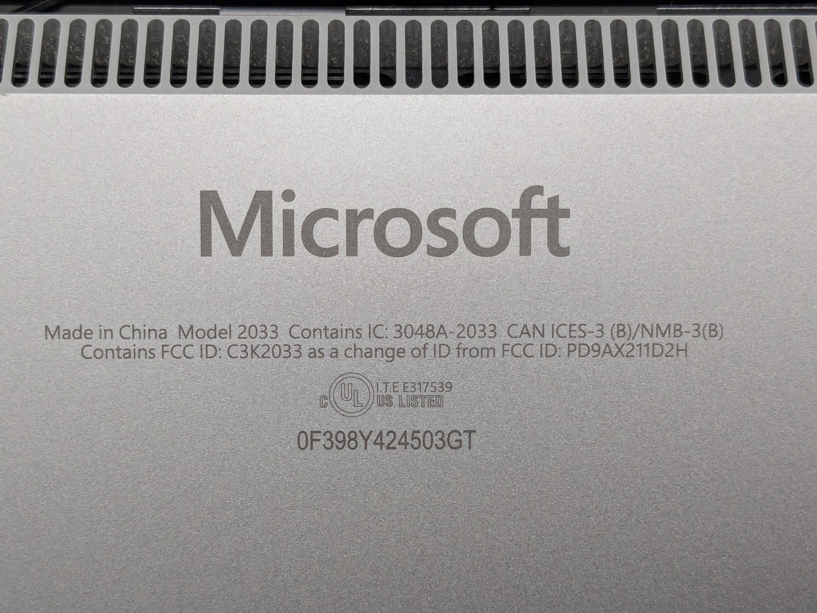 Microsoft Surface Laptop 6 Business 13.5 Ultra 5 135H 16GB 256GB Touch Grade D