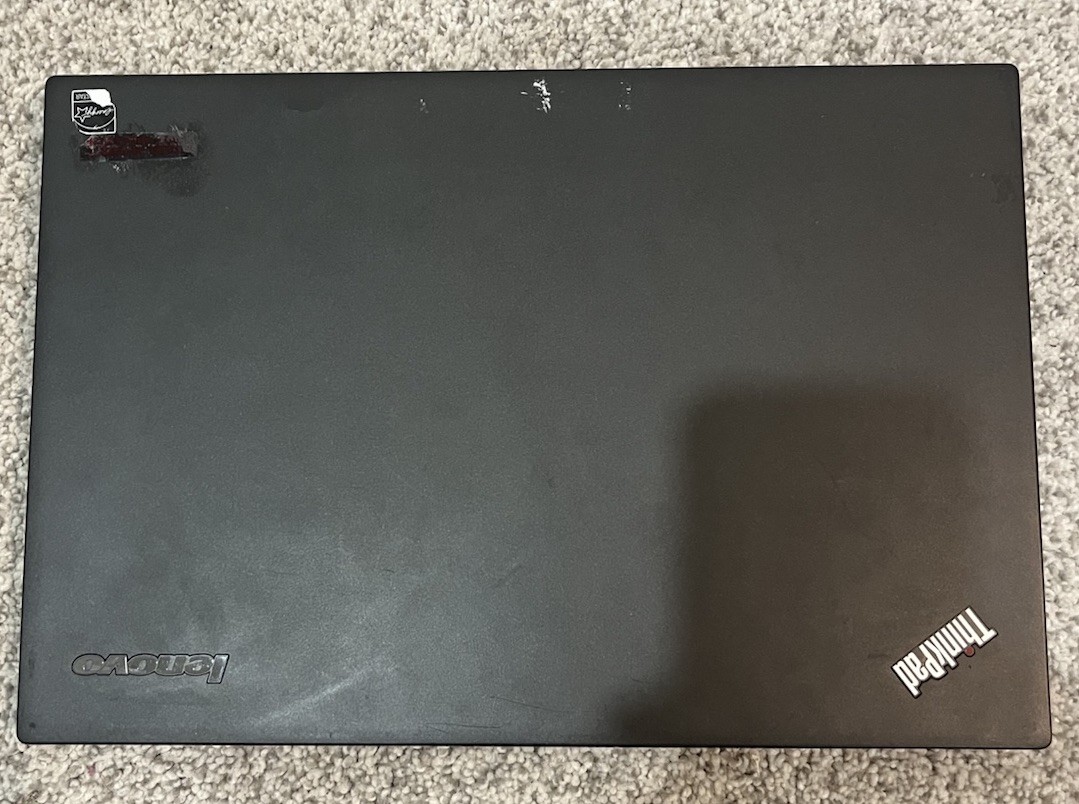 Lenovo ThinkPad T440s 14″ (no SSD) Core i5-4300U, 1.90GHz, 8GB) Screen Damage