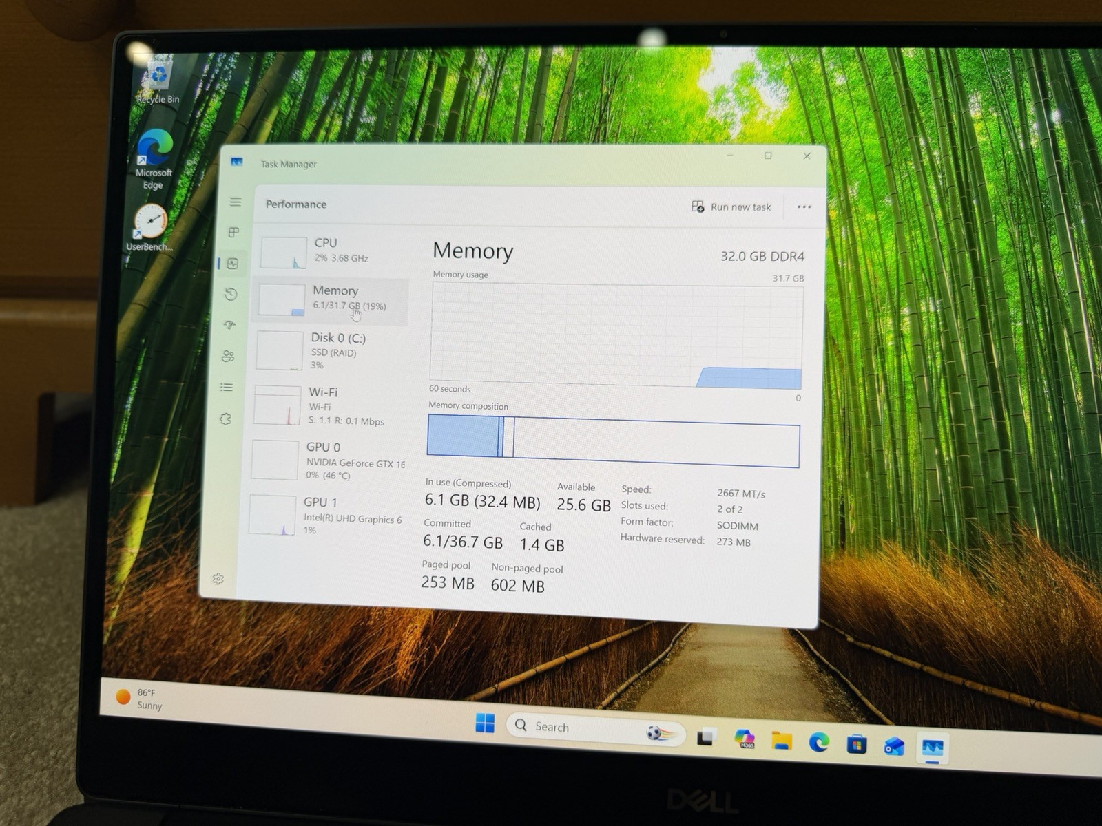 Dell XPS 7590 15.6″ – i7-9750H – 32GB RAM- GTX 1650 – 1TB SSD