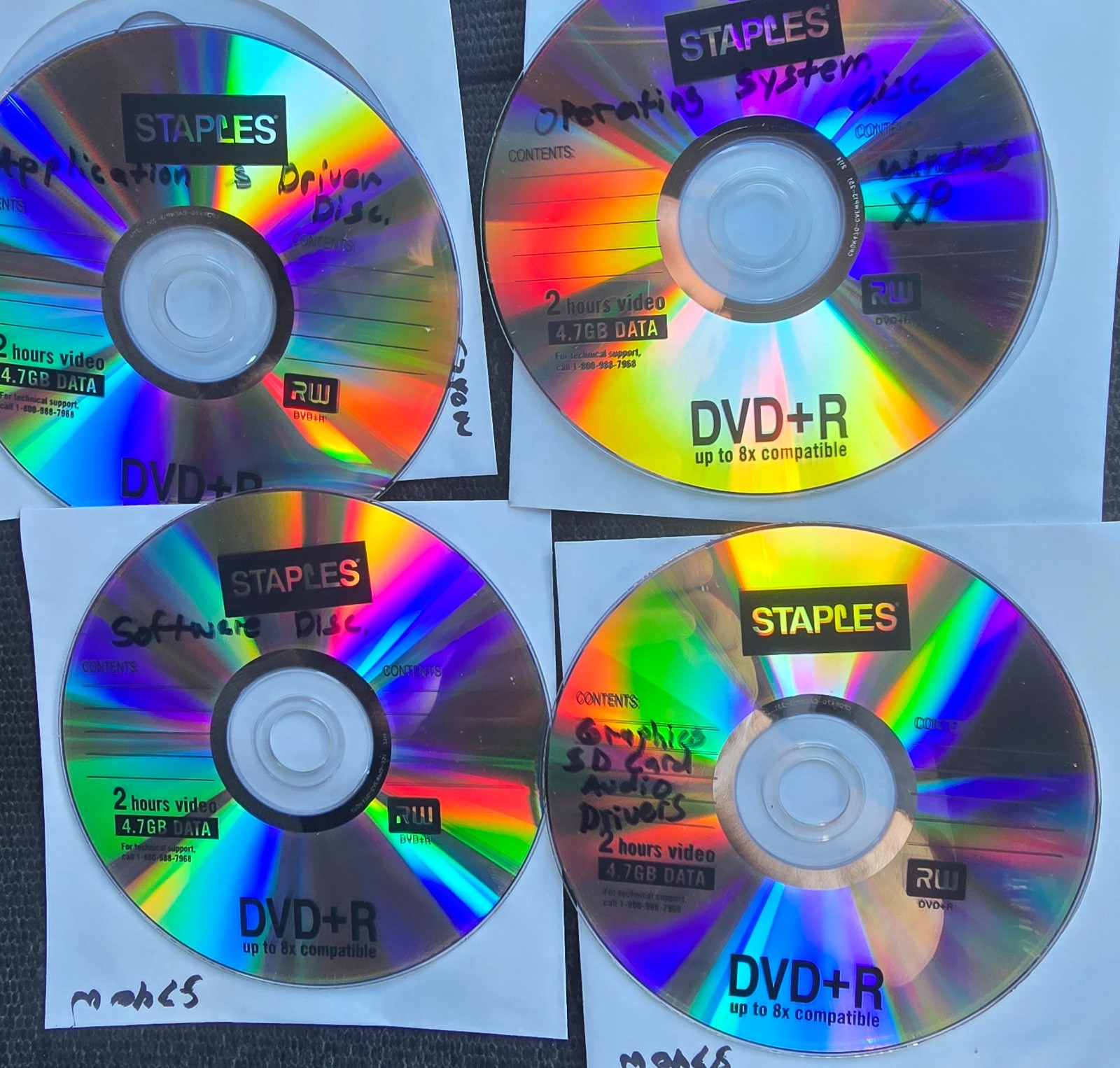 HP Elitebook 8740W 1TB Hard drive Win XP w/game cont. + recovery disc.