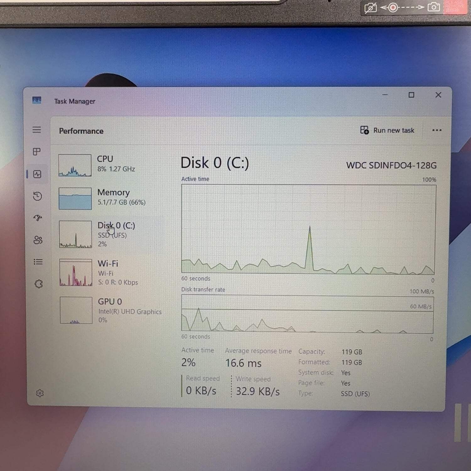 Lenovo IdeaPad Slim 3 15IAN8 15.6″ i3-N305 1.8GHz 8GB RAM 128GB SSD