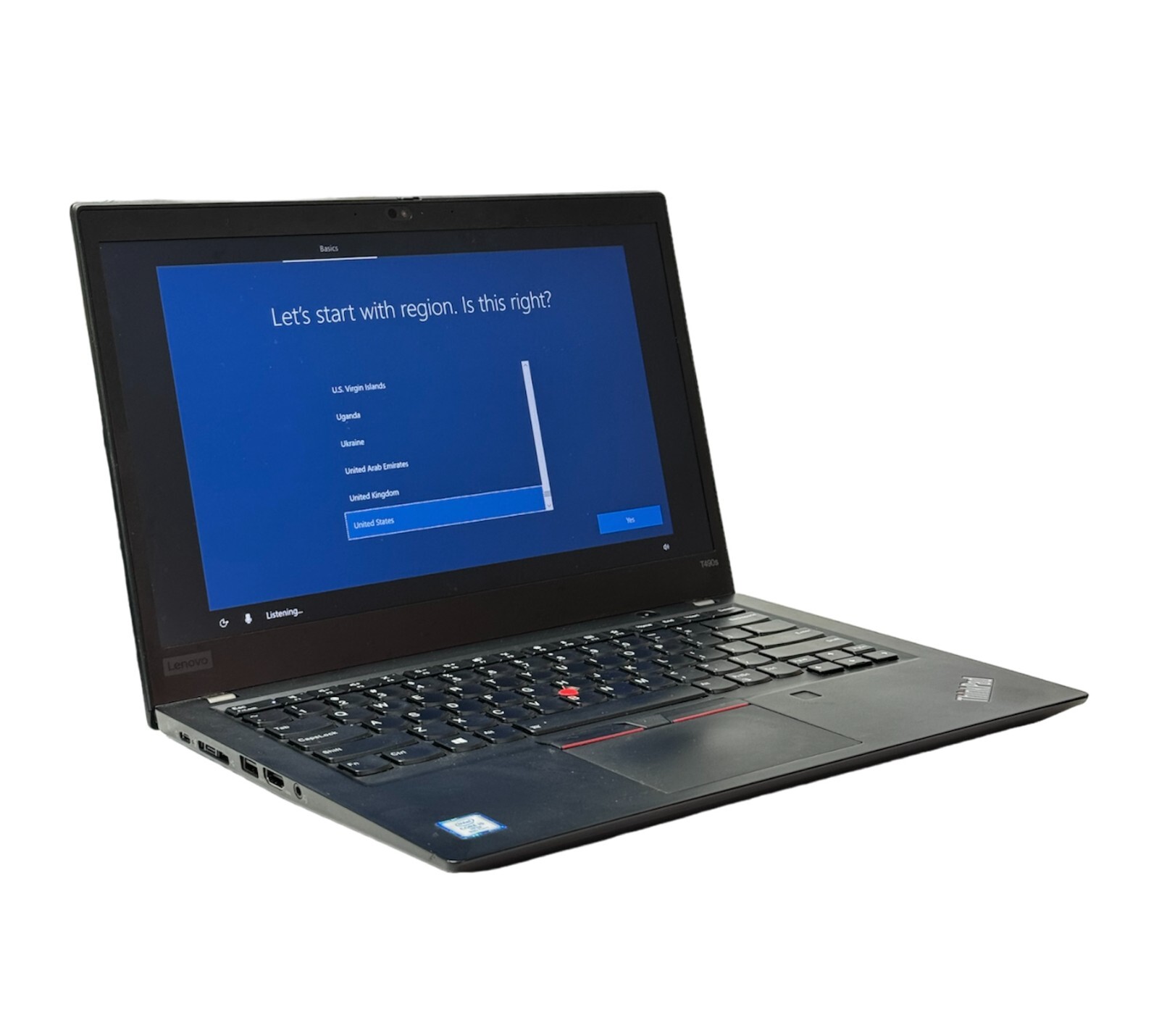 Lenovo T490s ThinkPad | Core i5-8365U| 8 GB DDR4 | 256GB Nvme | READ