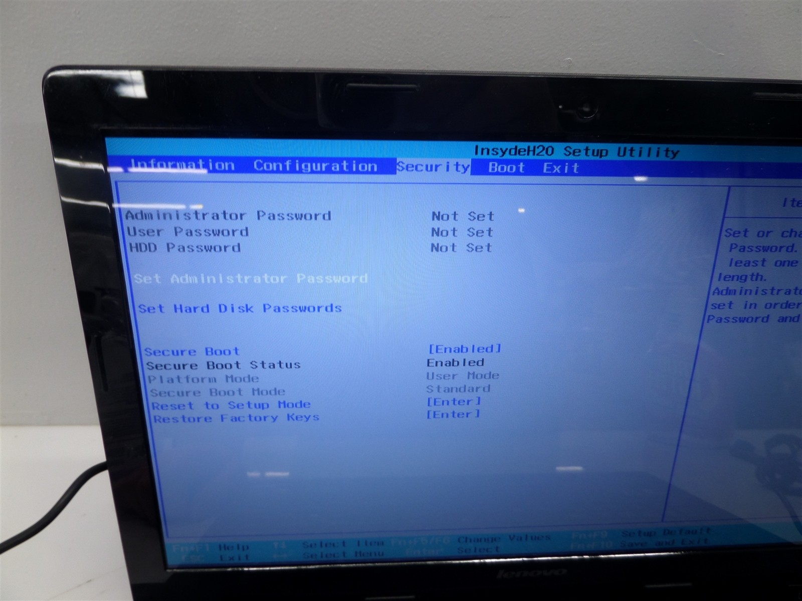 Lenovo G50-45 Laptop w/ AMD A8-6410 2GHz APU 4GB RAM – No HDD/OS, Broken Hinge