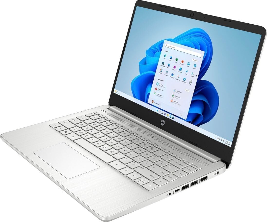 HP 14″ HD Display Laptop Intel Celeron N4120, 4GB RAM, 128GB eMMC Win 11 S