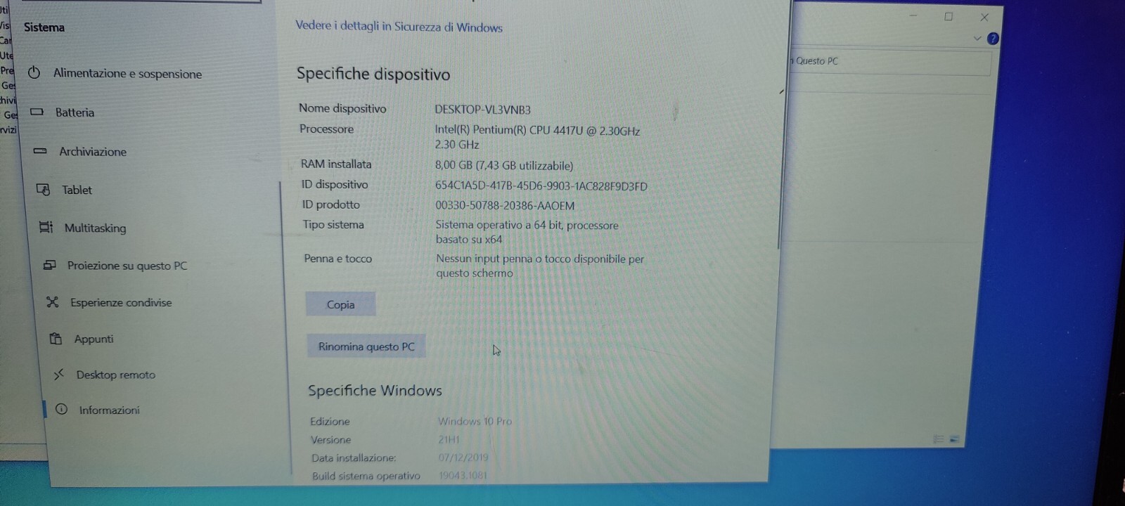 LENOVO V130-15 MOTHERBOARD 448.0DC05.003M INTEL 4417U INTEL HD 610 4GB RAM