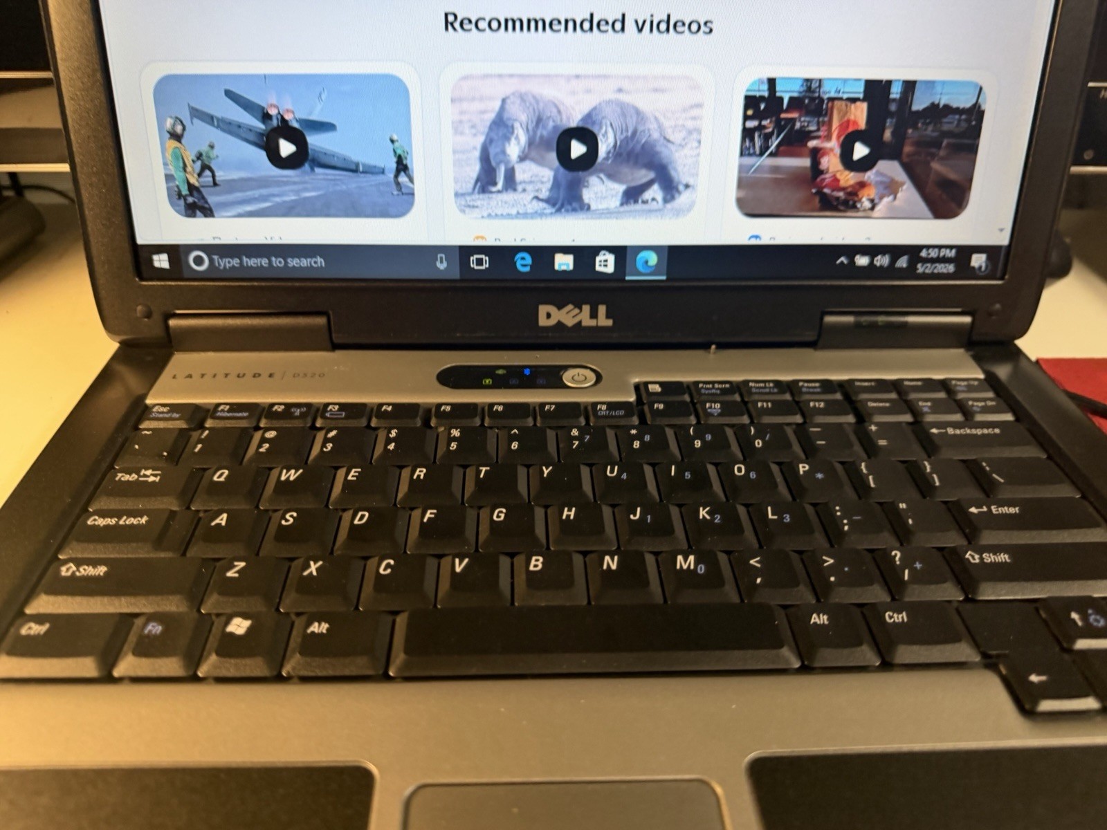 Dell Latittude D520 Laptop Win10pro64