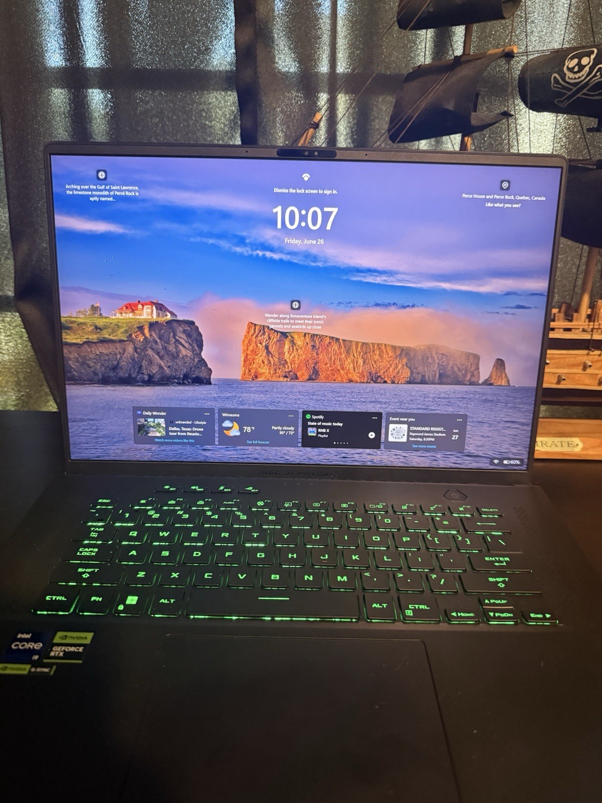 ASUS ROG Zephyrus M16 GU604VI 16in i9-13900H 32GB RTX 4070 1TB W11