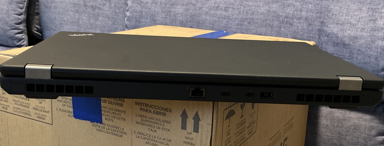 Lenovo P53 15″ Workstation, i7-9850H, 1TB SSD + 500GBNVMe 128GB RAM Quadro T1000