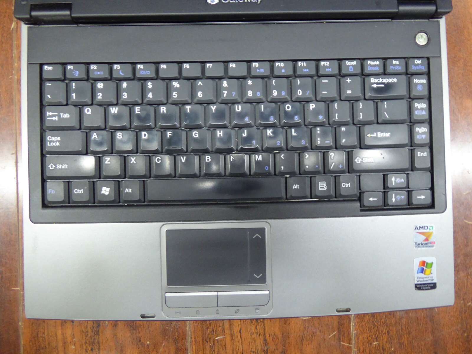 GATEWAY MX3414 14.1″ LAPTOP AMD TURION X2 MOBILE 1.6GHz 1GB 100GB- NO O/S LOADED