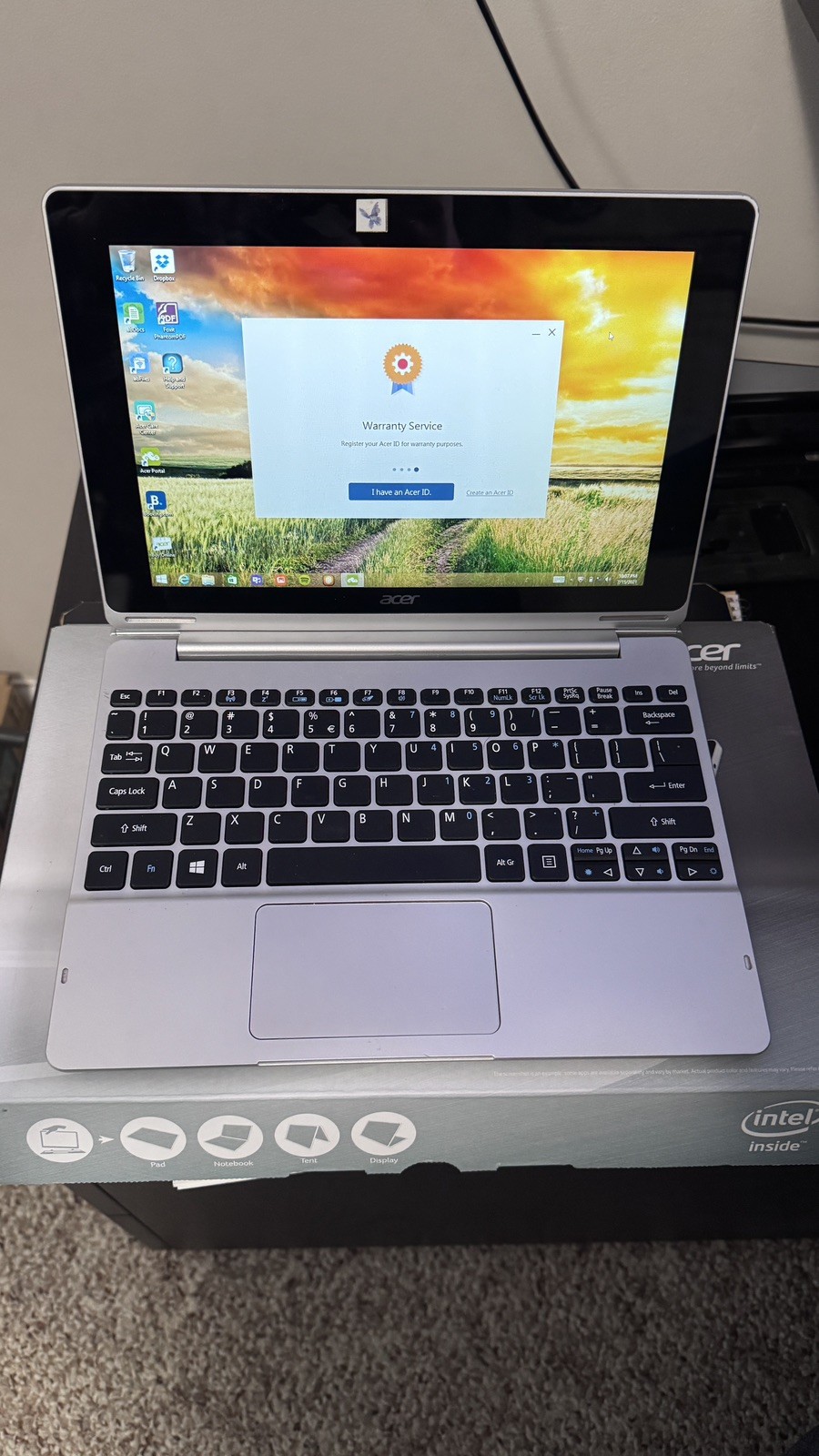 Acer Aspire Switch 10 10.1″ 2-in-1 Detachable Touch 2GB 64GB Win 8.1 in Gray