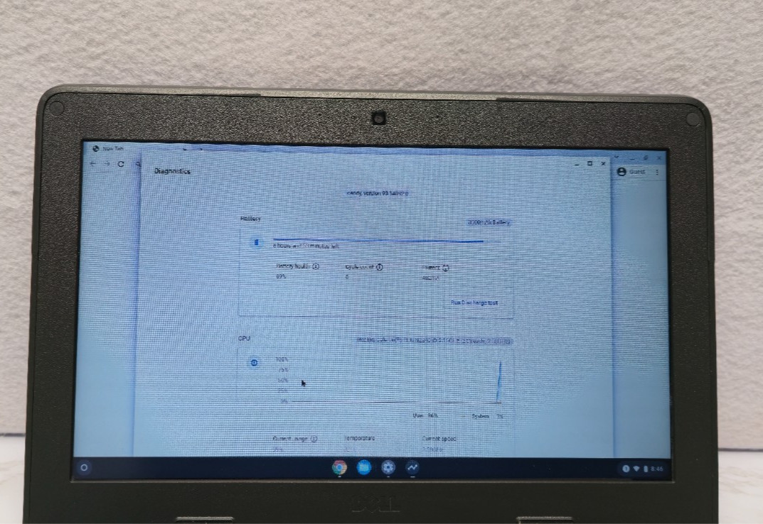 Dell Chromebook 11 P22T 11.6 inch (16GB, Intel Celeron, 2.16 GHz, 4GB) Laptop