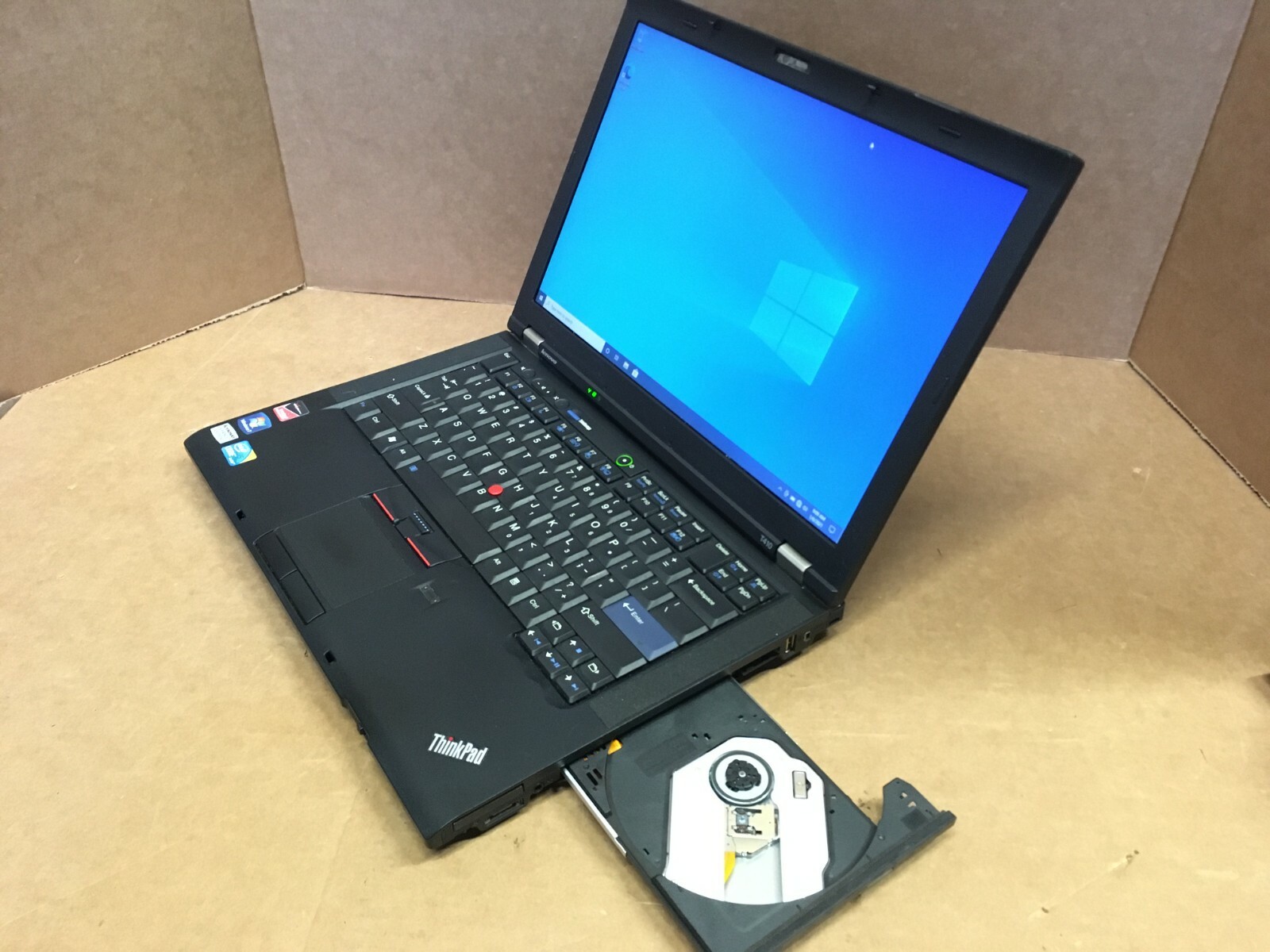 Lenovo Laptop ThinkPad T410 14.1″ Windows 10 i5 4GB RAM 320GB HDD DVD NVIDIA HD