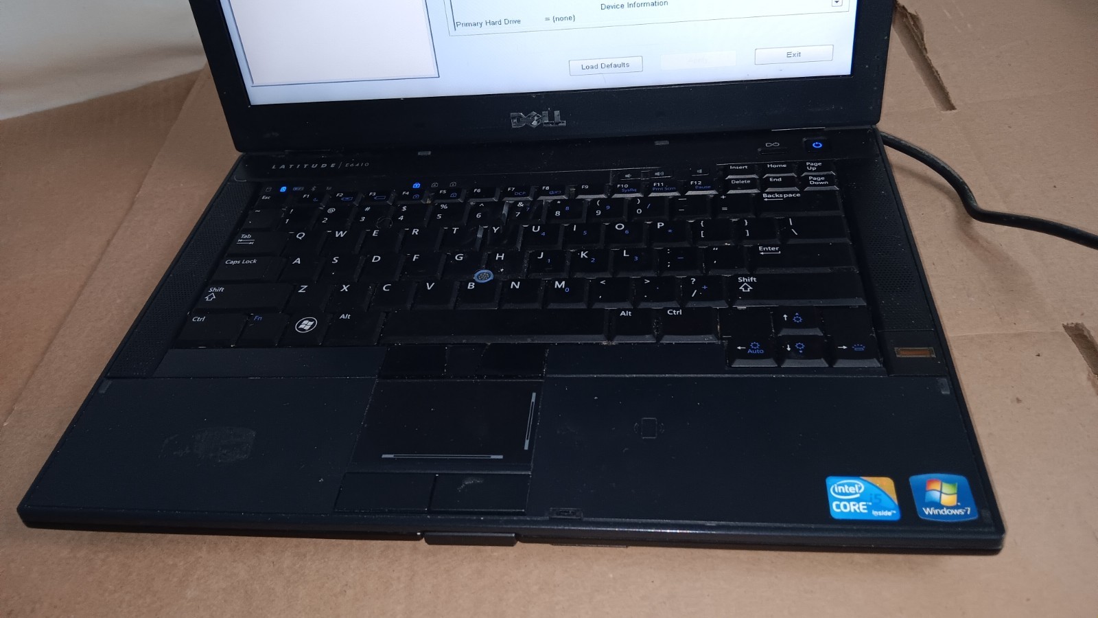 Dell Latitude E6410 Laptop Core i5-M520 @ 2.40GHz 14″ LCD Screen 9 cell Battery