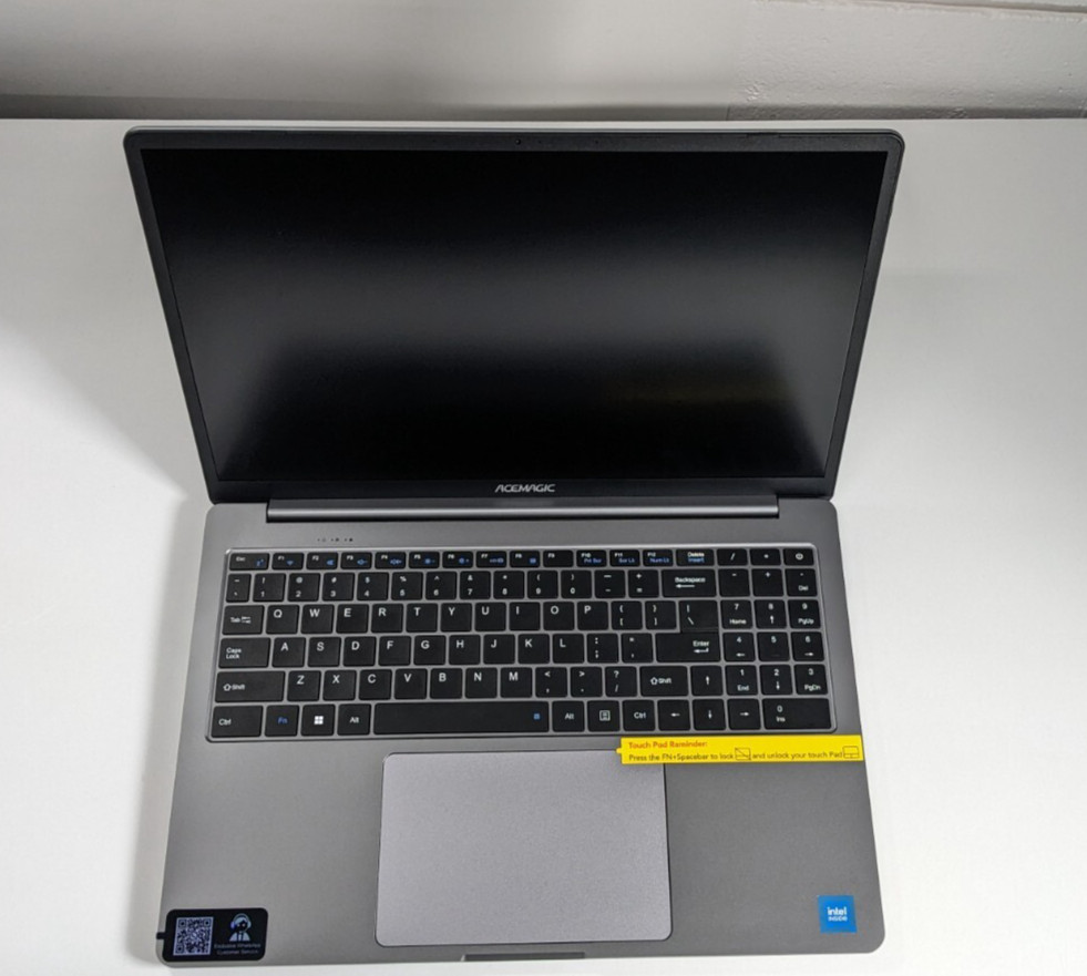 AceMagic (AX16) 16GB RAM 500 ROM Intel UHD Laptop- Gray