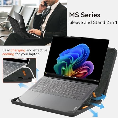 MS89T Hard EVA Protective For 16 inch ThinkBook 16 Gen 8 (MS89T) MS – Black