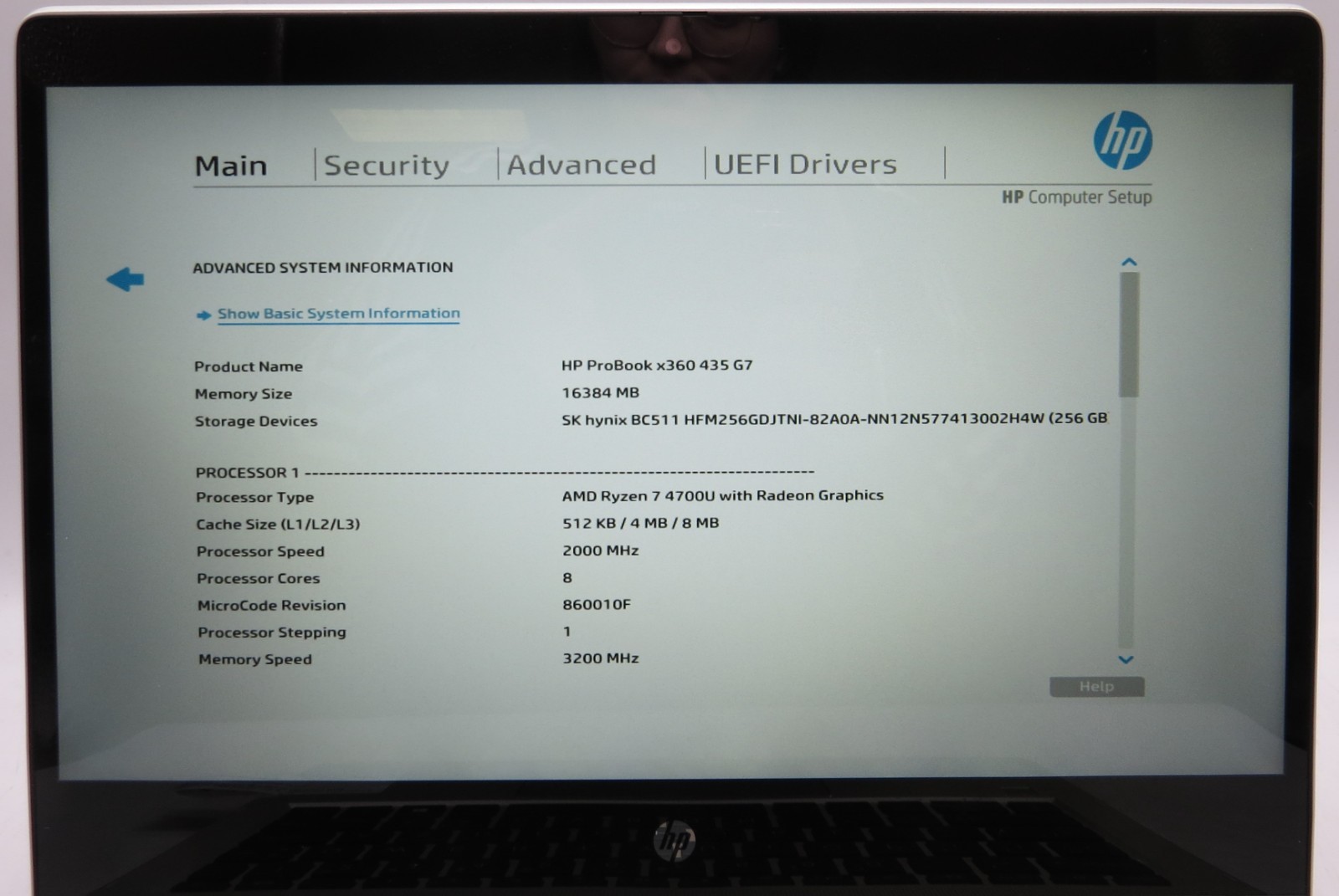 HP ProBook x360 435 G7 | Ryzen 7-4700U | 16GB RAM | 256GB SSD | WIN 11 PRO