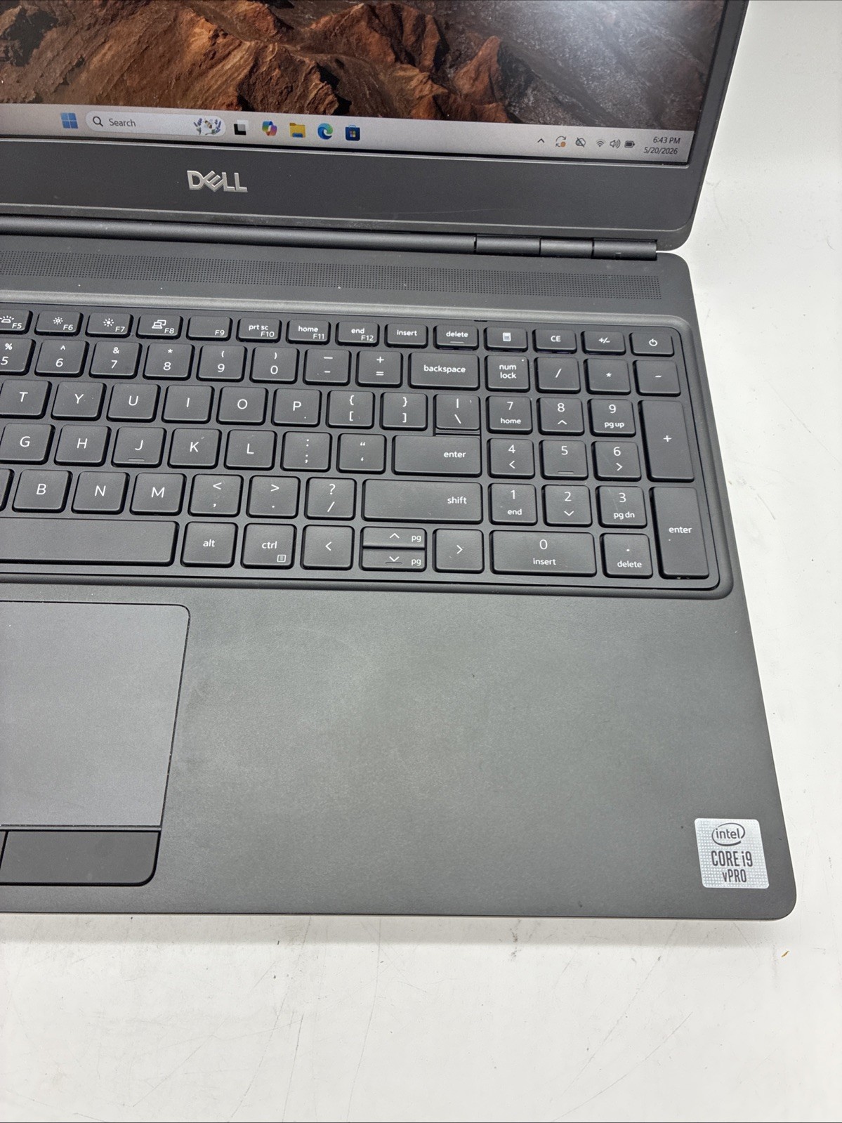 Dell Precision 7550 NVIDIA Quadro RTX 3000 2.4GHz Intel Core i9-10 32GB 1TB |L40