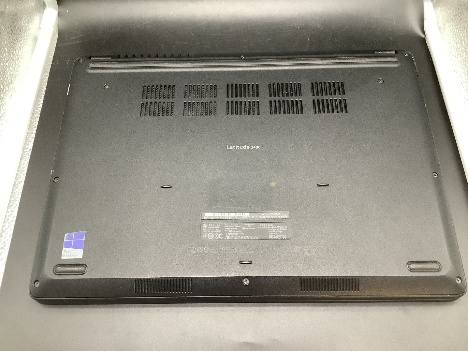 Dell Latitude 3480 Laptop i3-7100U 2.4GHz 4GB RAM 256GB SSD Win 11 Pro Read Desc