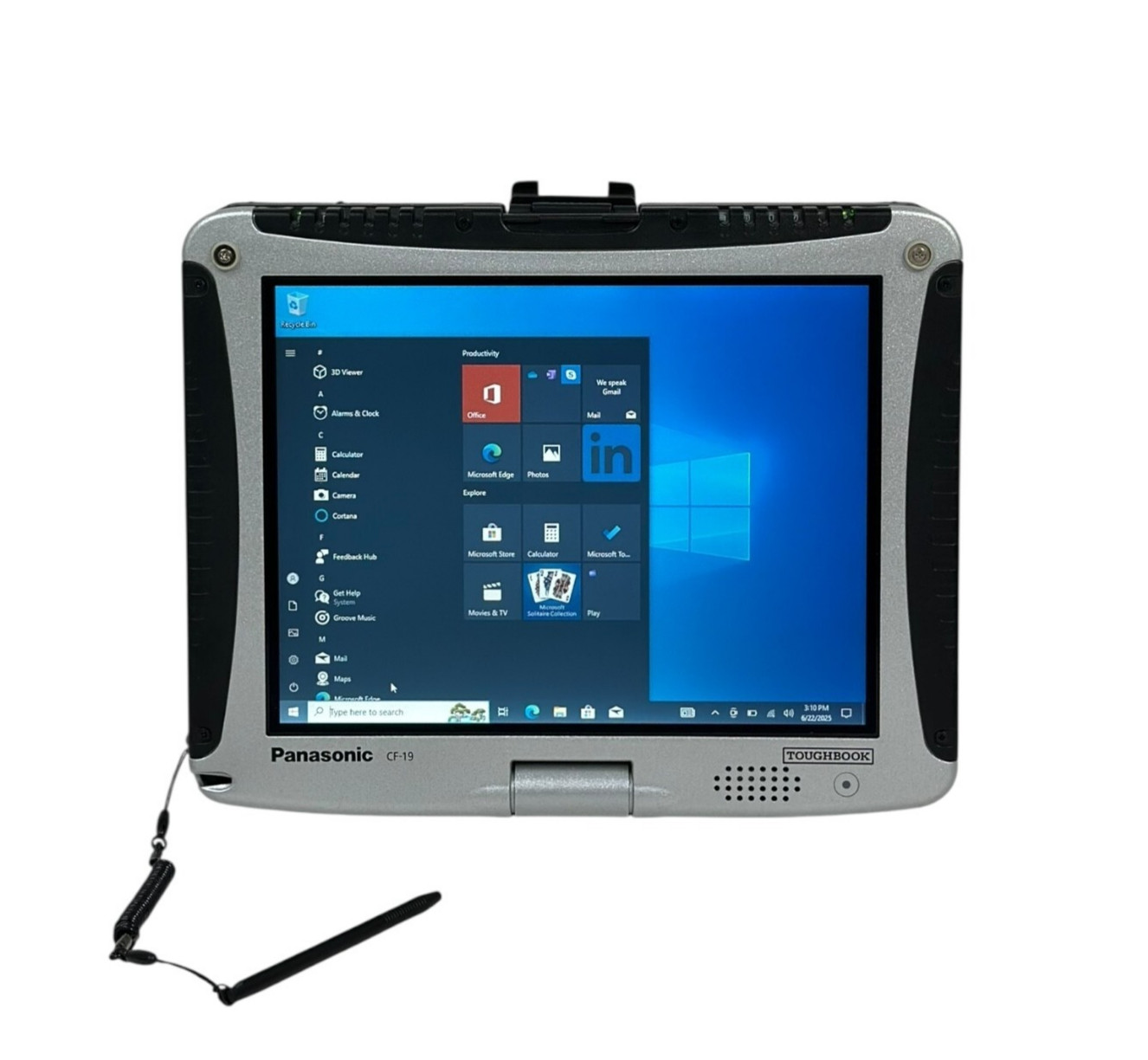 Panasonic Toughbook CF19 MK8 Core i5 3610ME 2.7GHz 12GB RAM 512GB SSD Win 10 Pro