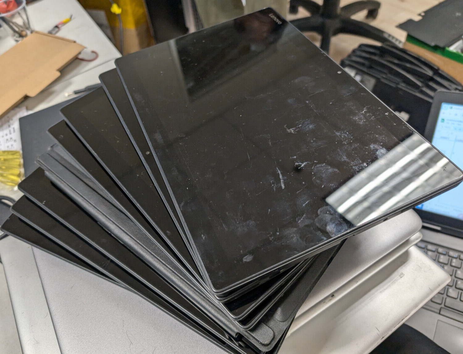 Lot Of 8 Lenovo 12.2″ Ideapad Miix 510-121sk i5 & i7 nohdd noos Boots to Bios