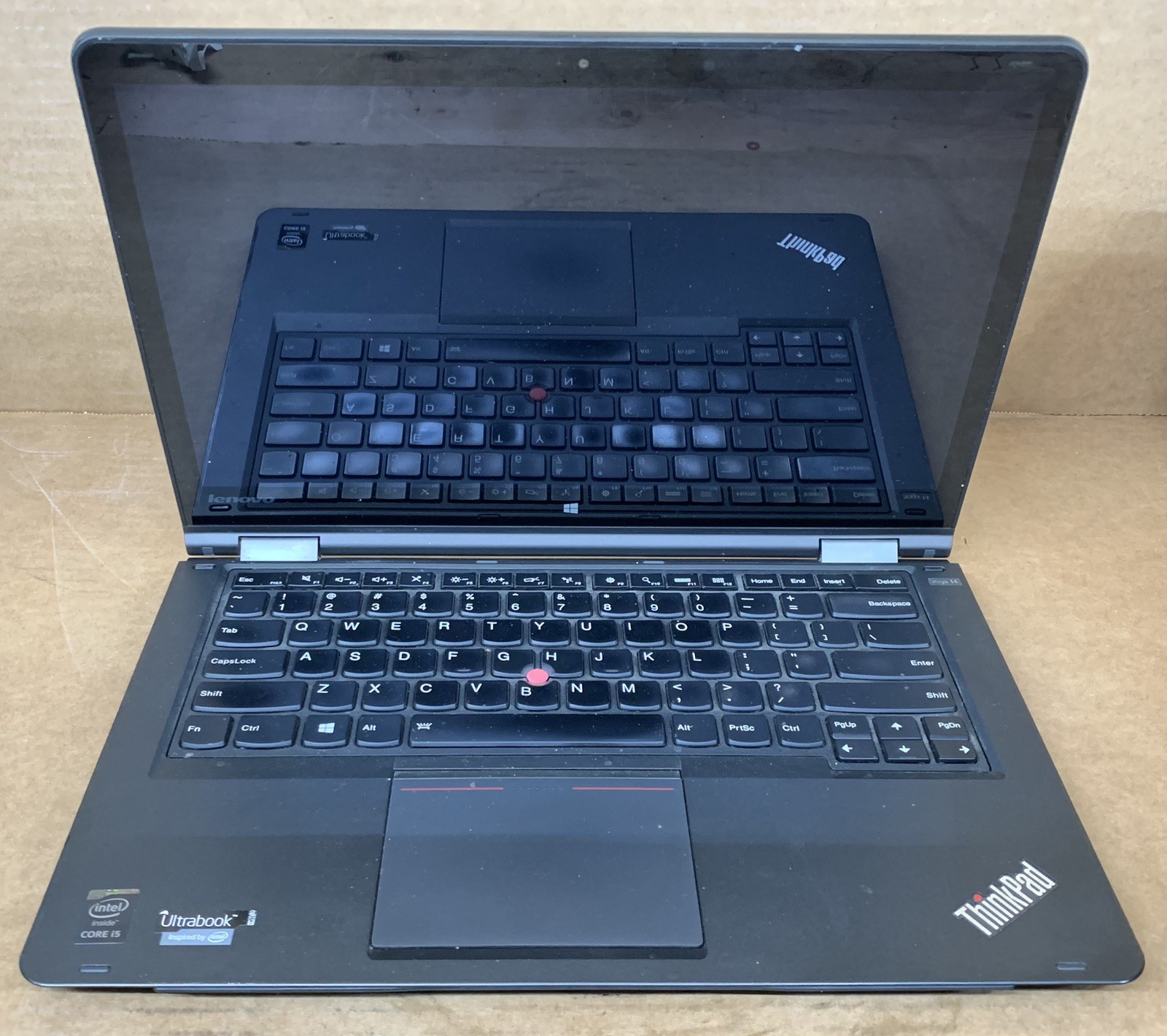 Lenovo ThinkPad Yoga 14” Intel Core i5-4210U@1.70GHz 8GB DDR3 RAM NO HDD/SSD/OS