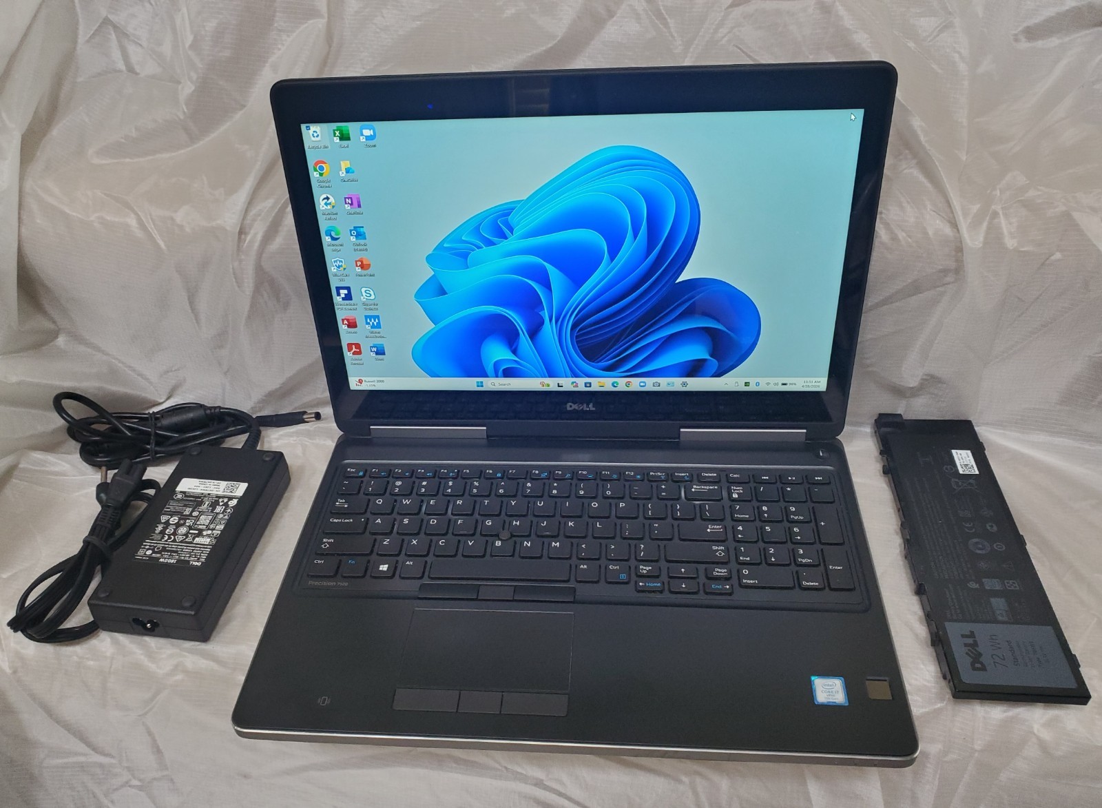 Dell Precision Touch Business & Gaming Laptop i7 3.1Ghz/1.012TB/32GB/NVIDIA/AX6E