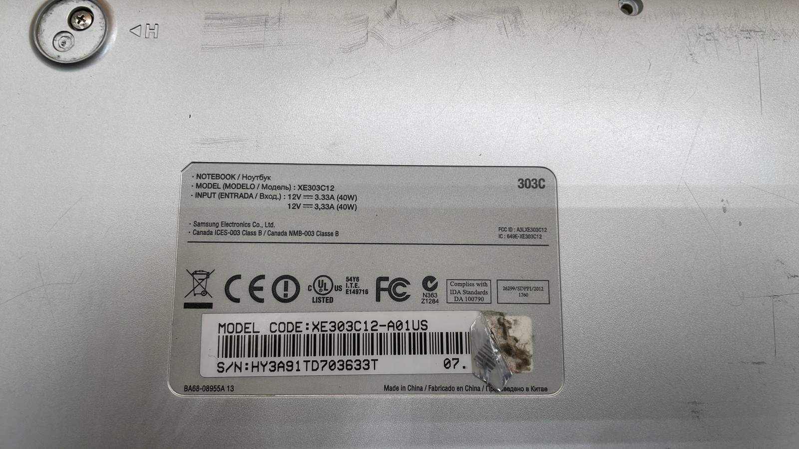 Samsung XE303C12 & XE503C12 Exynos 5 11.6-Inch Chromebook Bundle No HDD Unit