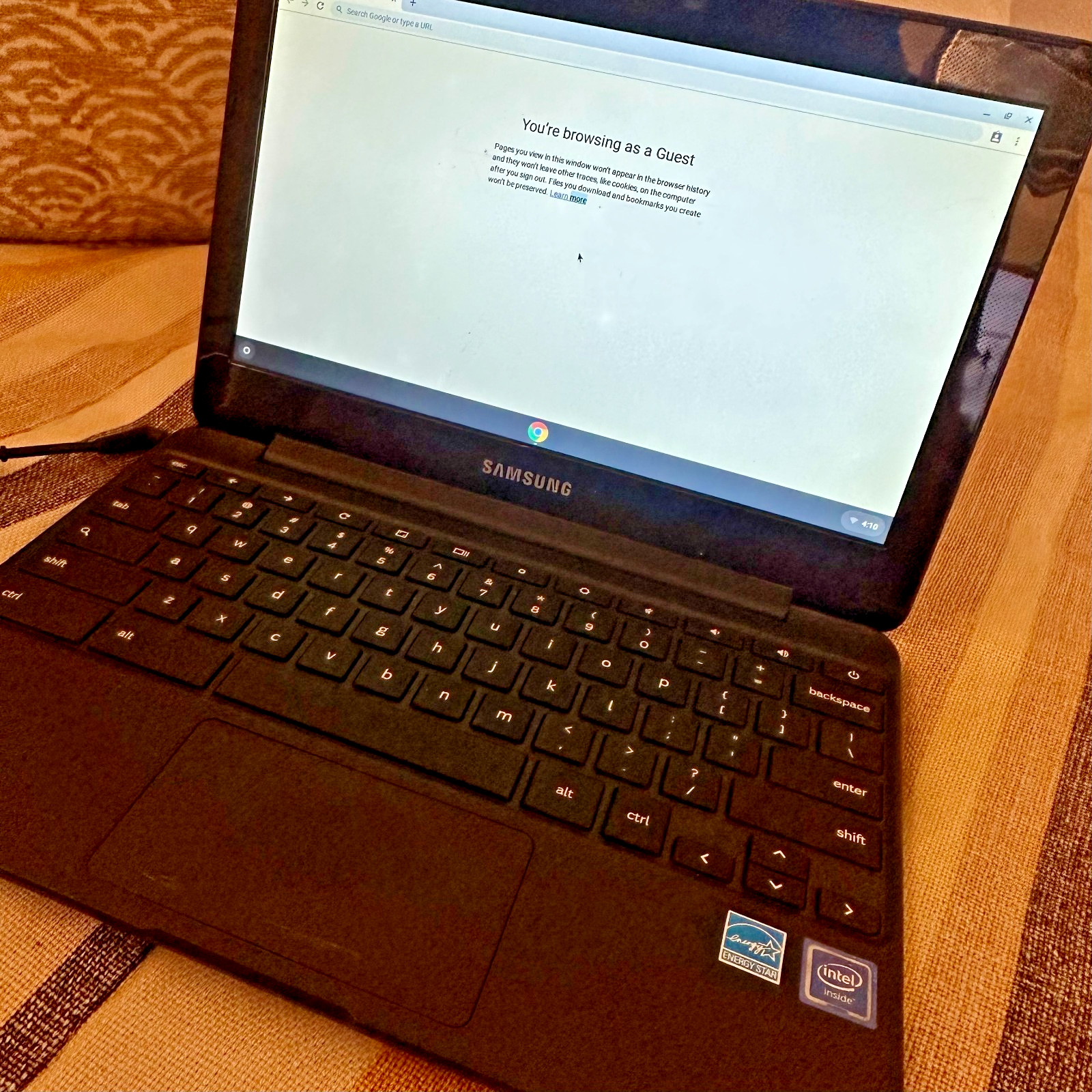 Samsung Chromebook XE500C13 Black 11.6″ Display | Locked | For Parts