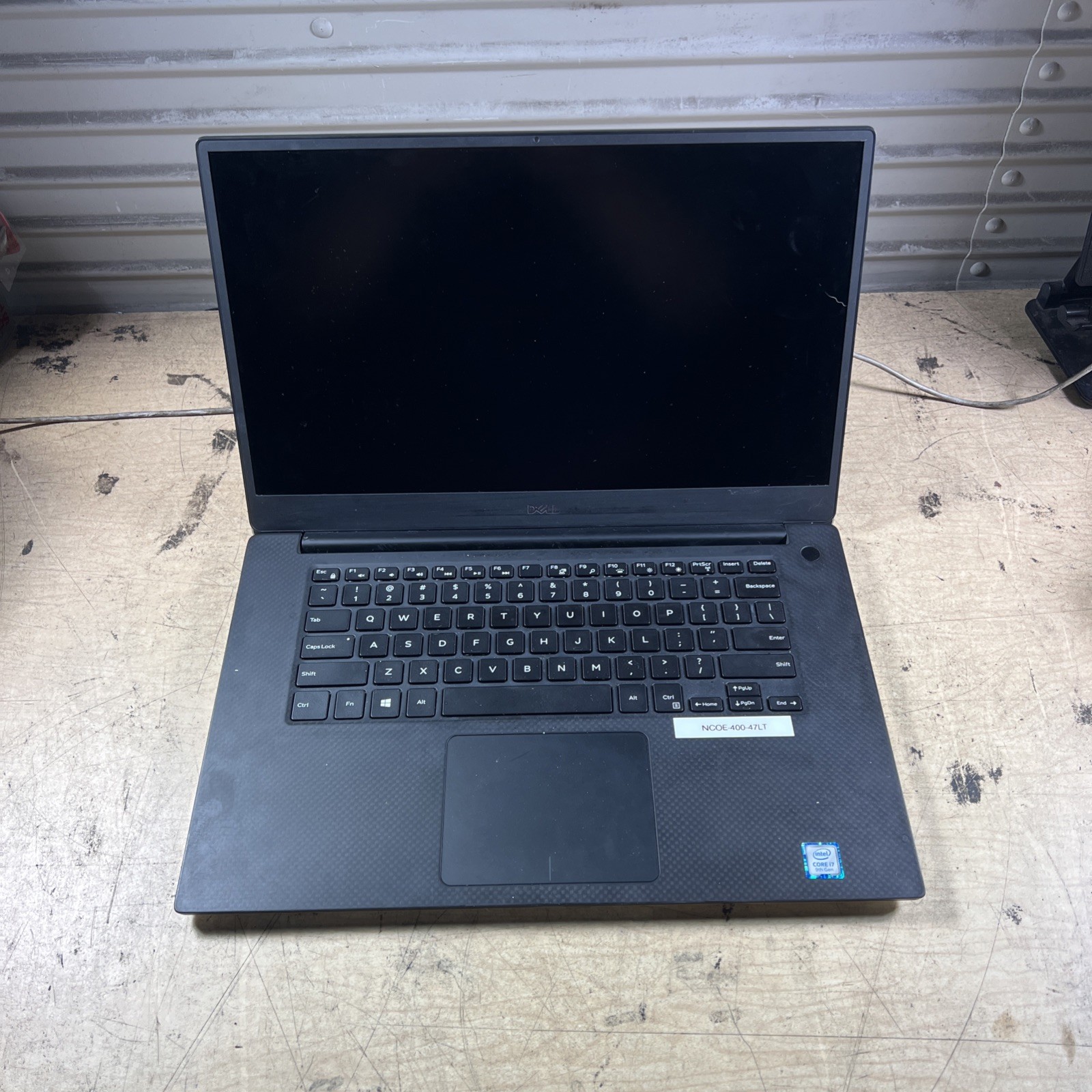 DELL XPS I5 7590 INTEL CORE I7-9750H 2.60GHZ 16GB RAM **NO HD/ NO CADDIE/ NO OS/