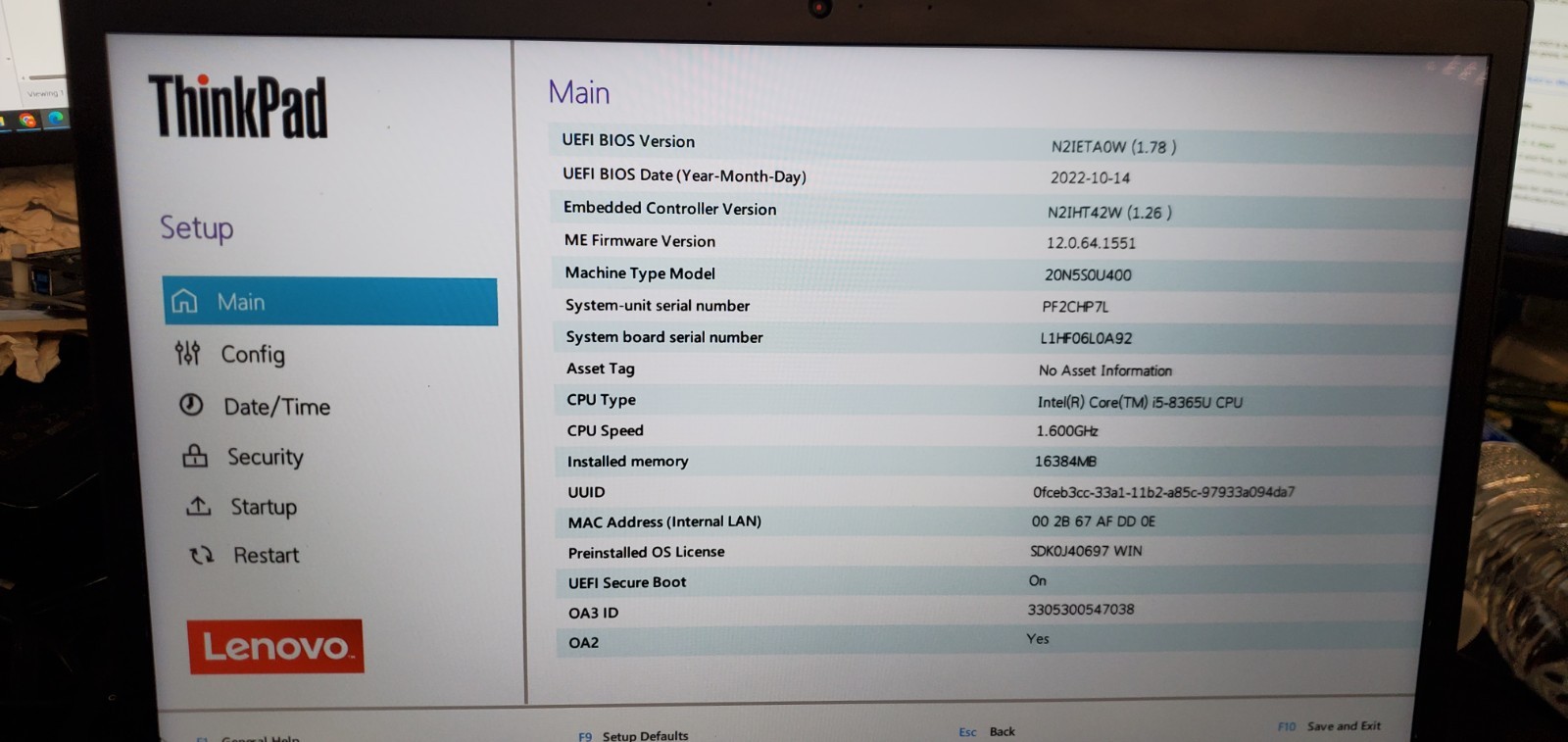 Lot x 10 Lenovo T590 Laptop Intel Core i5-8th Gen 8GB RAM No SSD/BAT/OS/Charger
