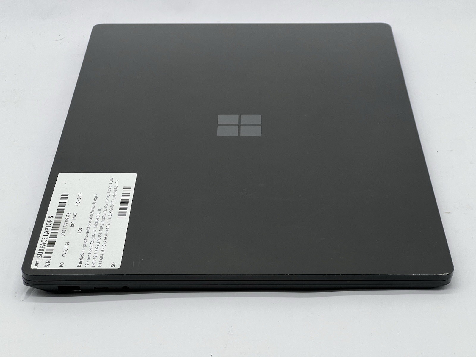 Microsoft Surface Laptop 5, i7-1265U, 2.17GHz, 32GB RAM, 1TB NVMe-No OS/Charger