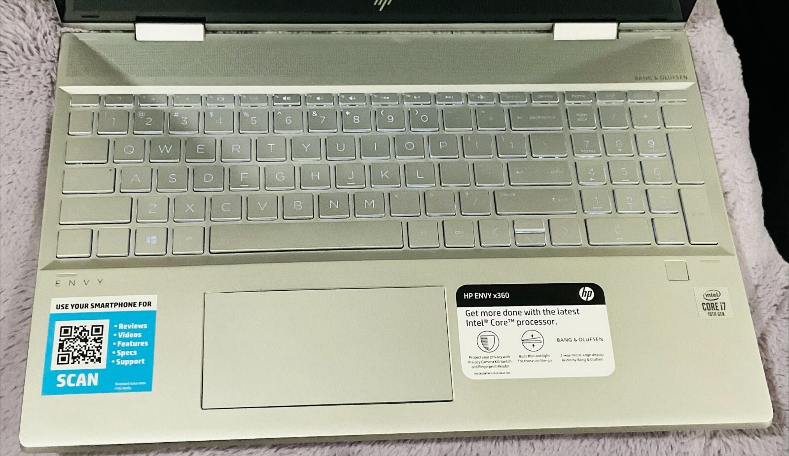 HP Envy x360 2-in-1 Laptop 15.6″ 1920×1080 Bang & Olfusen Speakers Touch Screen