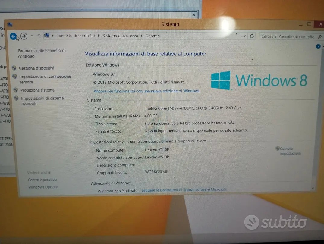 lenovo y510p gaming i7 laptop