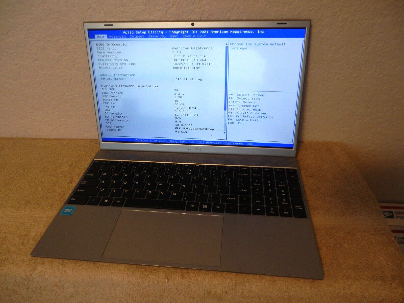Coolby Zealbook Envy 151 Intel Laptop w/ 15.6″ Screen 8GB RAM – NO M.2 & charger