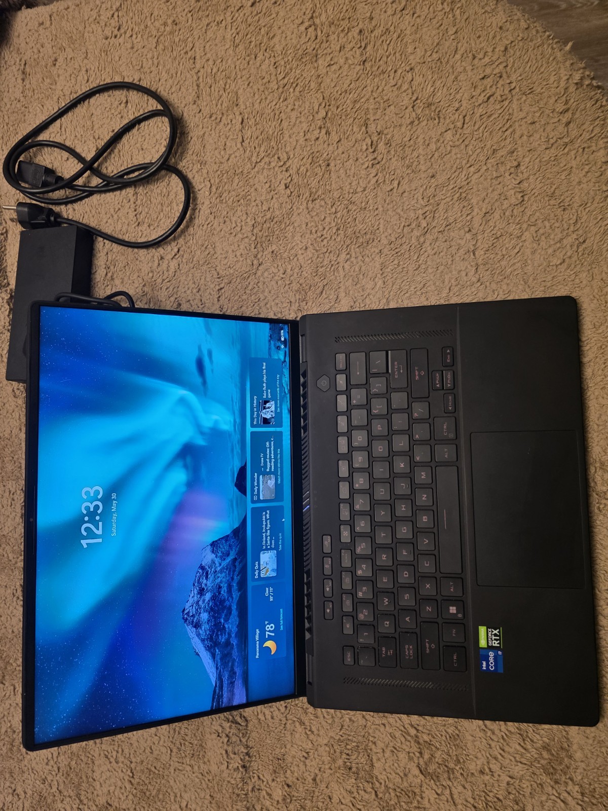 Asus ROG Zephyrus M16 GU603 16 165Hz FHD+ 2.3GHz i7-12700H 40GB 1.5 TB +RTX 3060