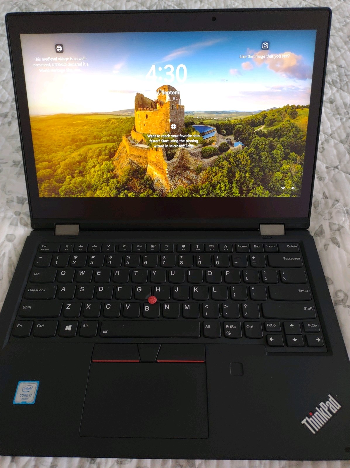 Lenovo ThinkPad L380 Yoga 2-in-1 Laptop 13.3″ Intel i7-8550U 16GB 512GB Win 11p