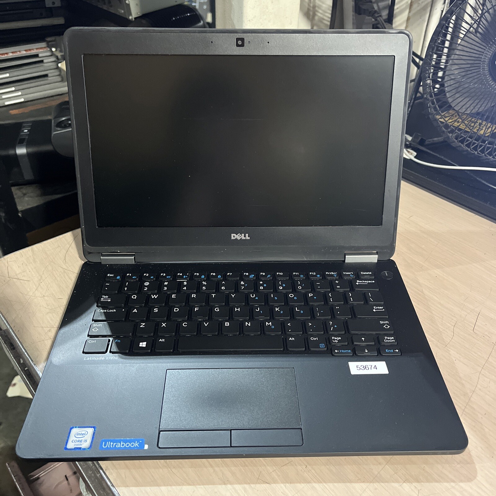 DELL LATITUDE E7270 INTEL COREI5-6200U 2.30GHZ 8GB RAM NO HD