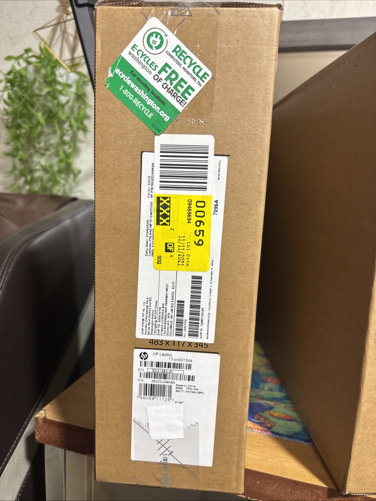 NEW – HP laptop 17-CN0015DS – FACTORY SEALED
