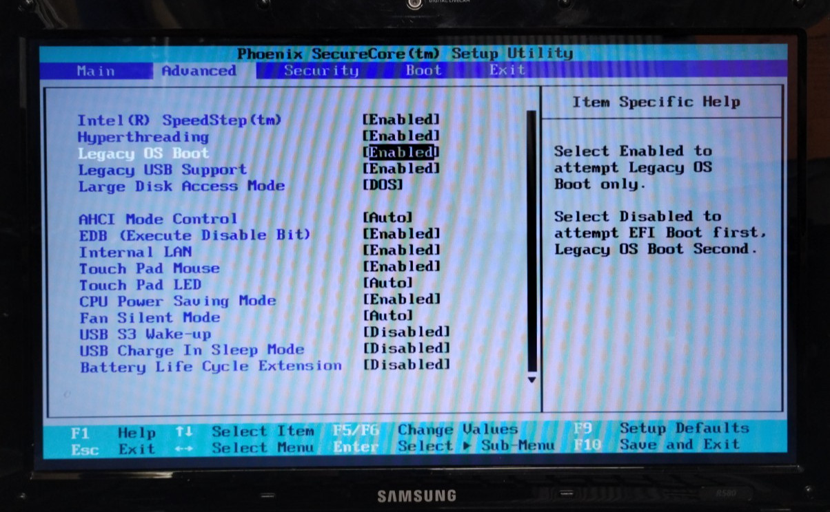 Samsung R580 15.6″ Laptop i5-1st Gen 2.53GHz NVIDIA 4GB RAM 500GB Win7HP H4064