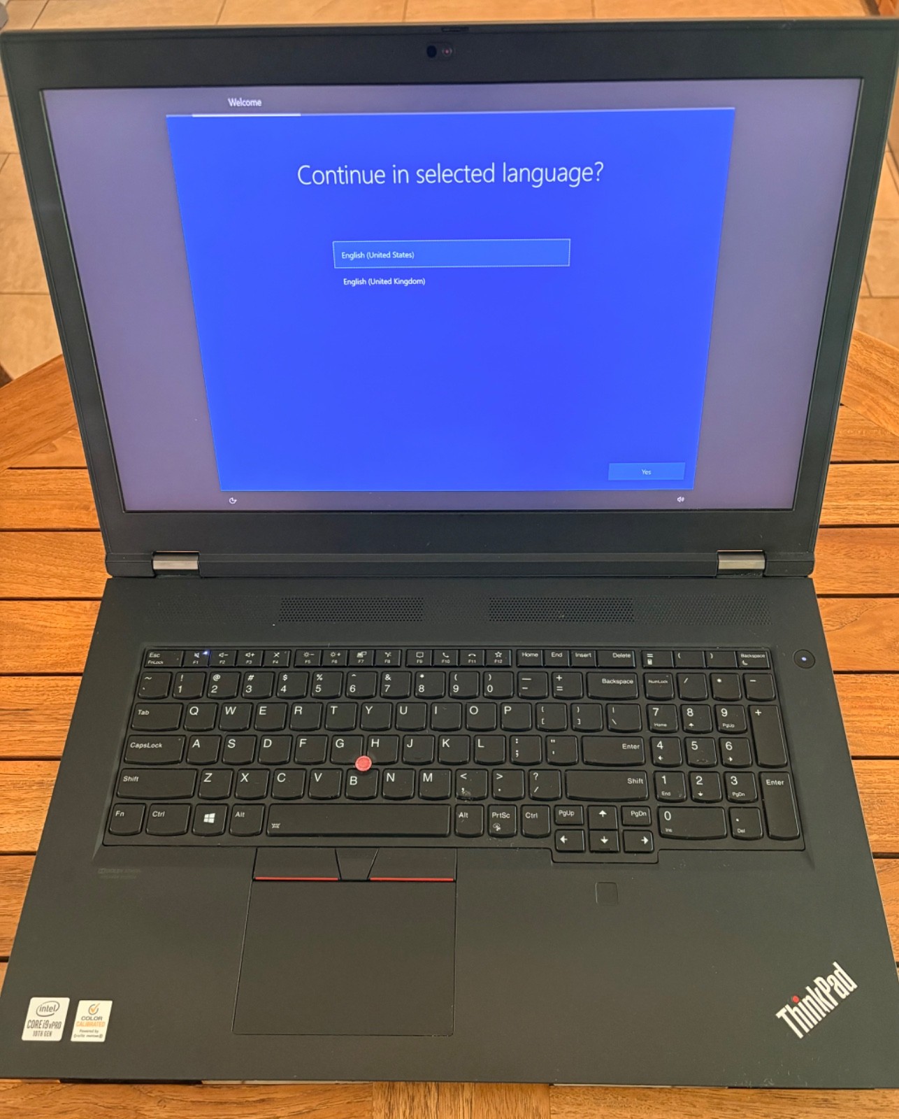 Lenovo P17, 128GB RAM, RTX5000 (16GB VRAM), 4K 17.3″ UHD, CPU i9-10855H, 1TB SSD
