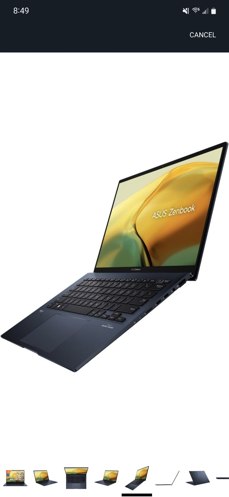 ASUS ZENBOOK UX.3402VA 14″ 2560×1440 5.1GHz Max Clock Non-Touch 4 YEAR WARRANTY