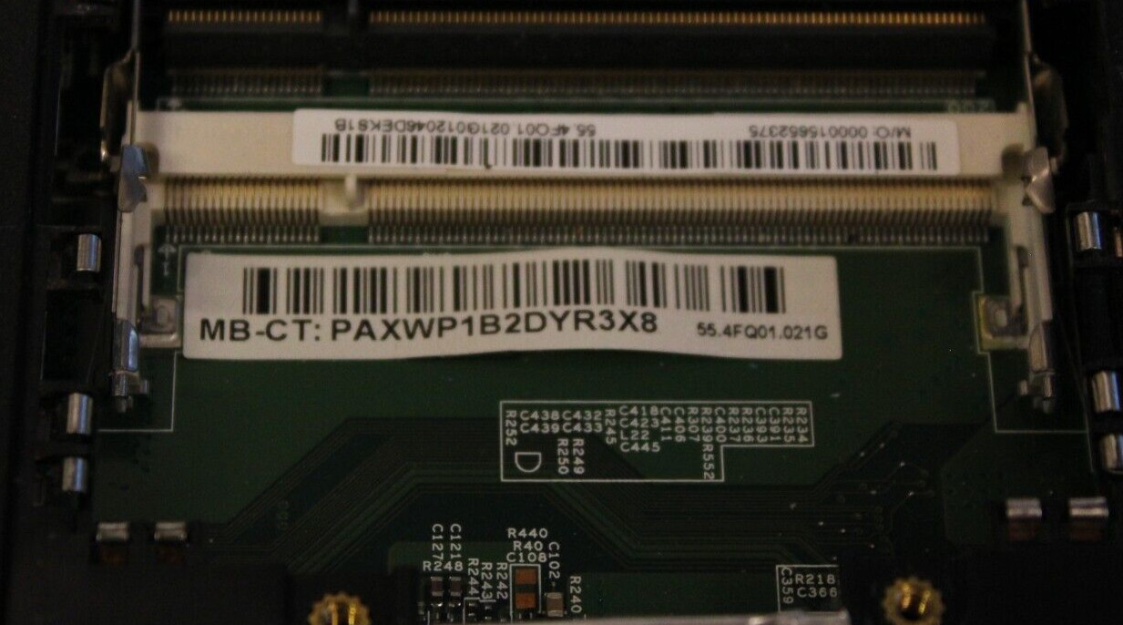 HP G60 Notebook For Parts 320GB HDD Wiped 3GB Ram Pentium T4400@2.20GHz CPU